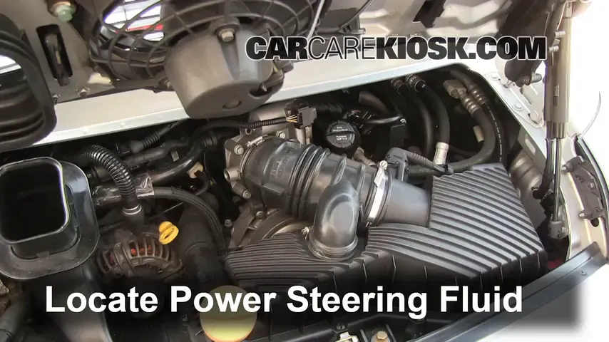 2000 Porsche 911 Carrera 4 3.4L 6 Cyl. Convertible Power Steering Fluid